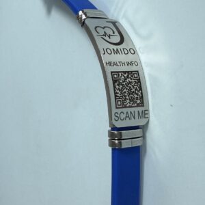 CardioMed-Infoband modernes Kobaltblau