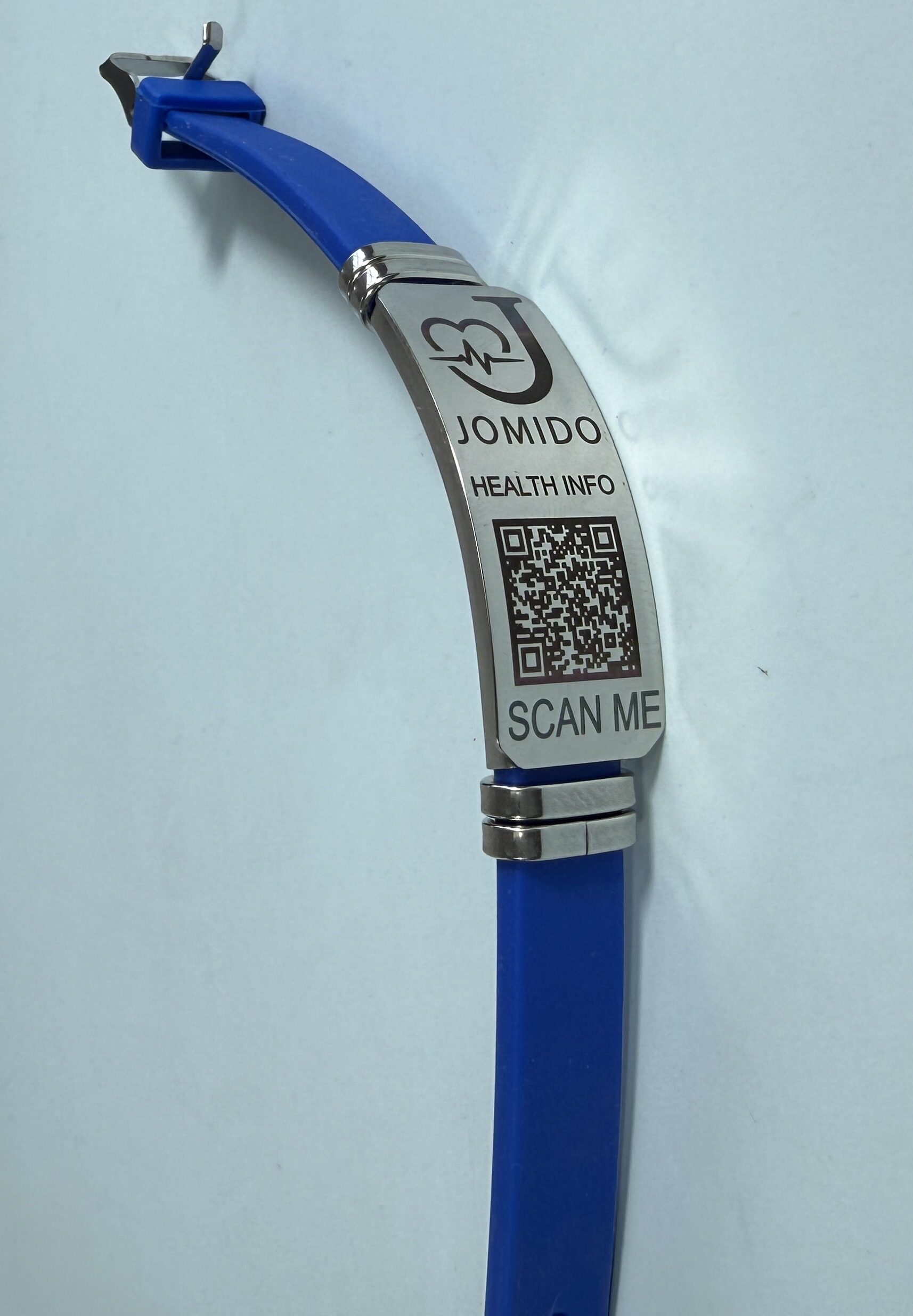 CardioMed-Infoband modernes Kobaltblau