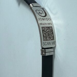 CardioMed-Infoband edles Schwarz